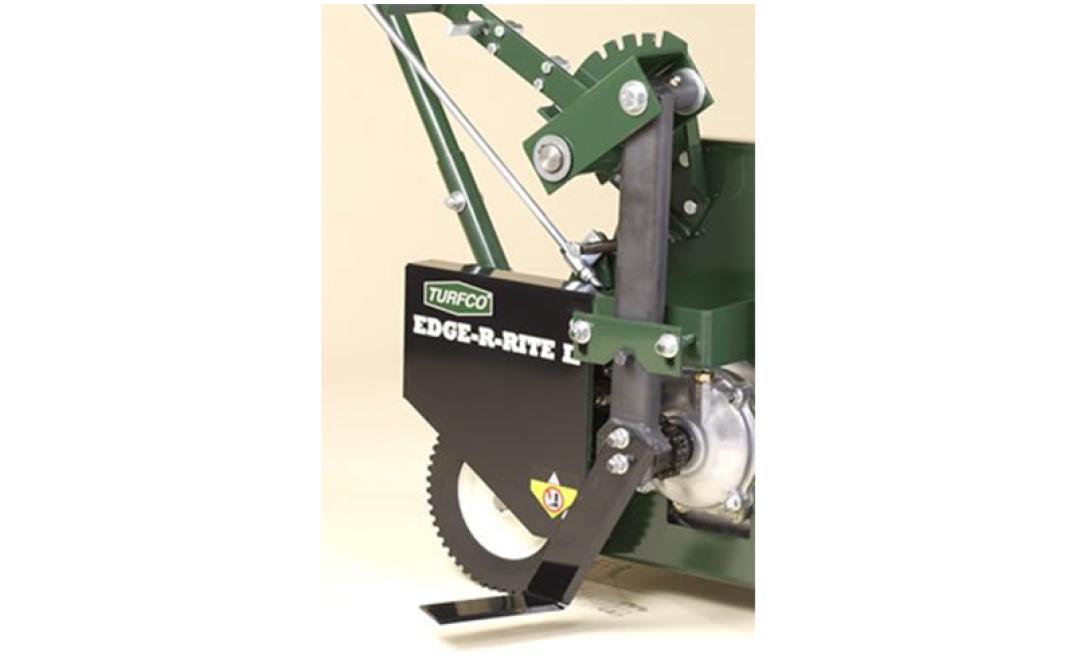 Bordatore EDGE-R-RITE Turfco con ruote semi-pneumatiche