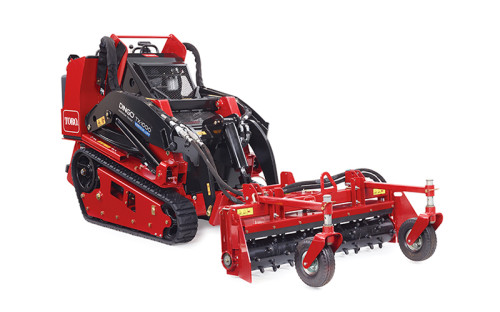 Rastrello a motore per Mini Skid Dingo®