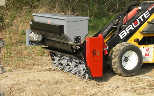 Decompattatore vibrante FIRST per Mini Skid Dingo®