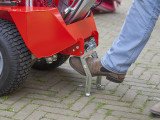 Spazzola a motore idraulica MUG-HA con cavalletto