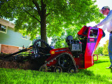 Catenarie cingolate TRX-300 per evitare segni su prato