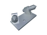 Piastre a 2 denti Kit scavo largo