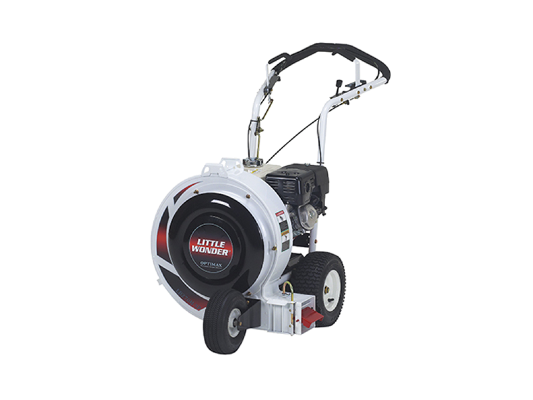 Soffiatore semovente Optimax-S, con uscita regolabile