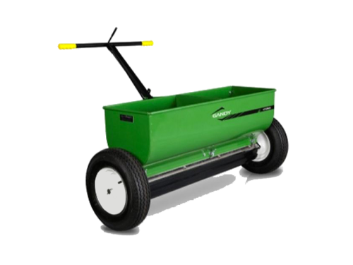 Seminatrice - spandiconcime lineare a spinta, larghezza di lavoro di 107 cm