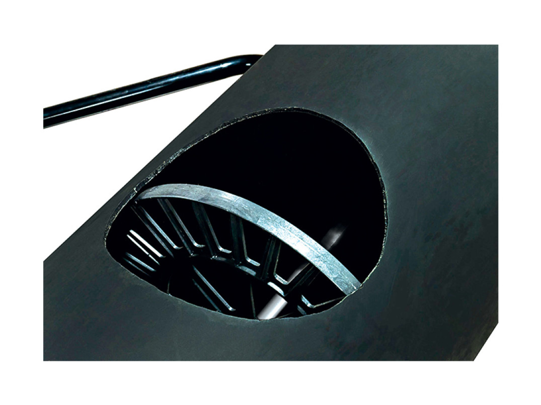 Rullo compattatore in plastica 122P ingranaggio interno