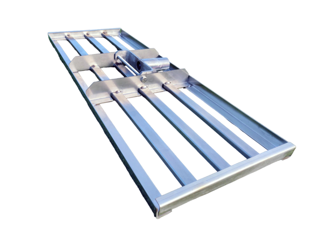 Rastrello livellante LL-Deluxe in acciaio inox