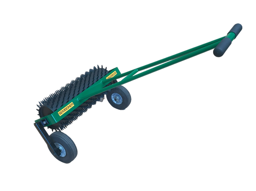 Manico per risemina posizione di trasporto