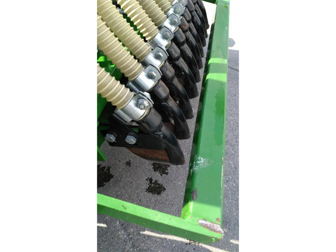 Rigeneratrice usata Gandy dettaglio slitte